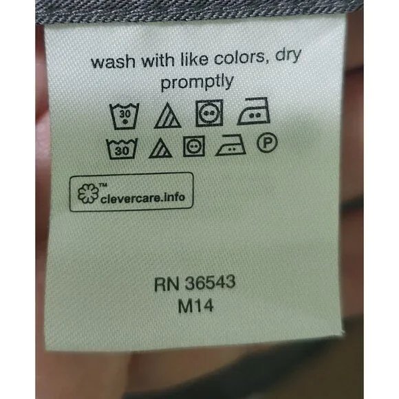 Michael Kors Mens Slim Fit Dress Shirt Size L 16 34/35 Drk Gray With Subtle Dots - Picture 9 of 9